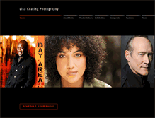 Tablet Screenshot of lisakeatingphotography.com